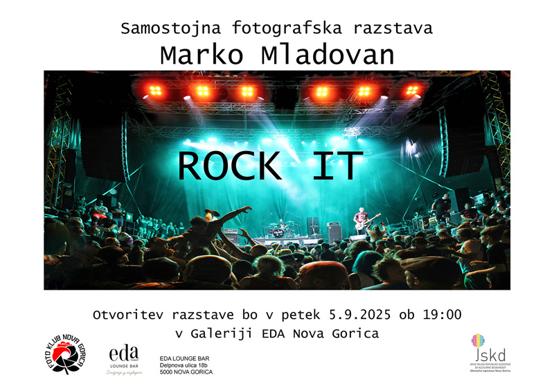 Samostojna razstava Marka Mladovan ROCK IT